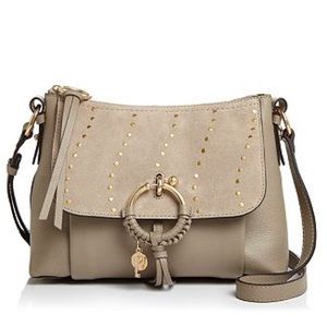 SEE BY CHLOÉ Joan Small Leather & Suede Bag